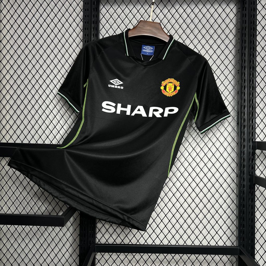 1998/1999 Retro Manchester United Third Away Football Shirt 1:1 Thai Quality