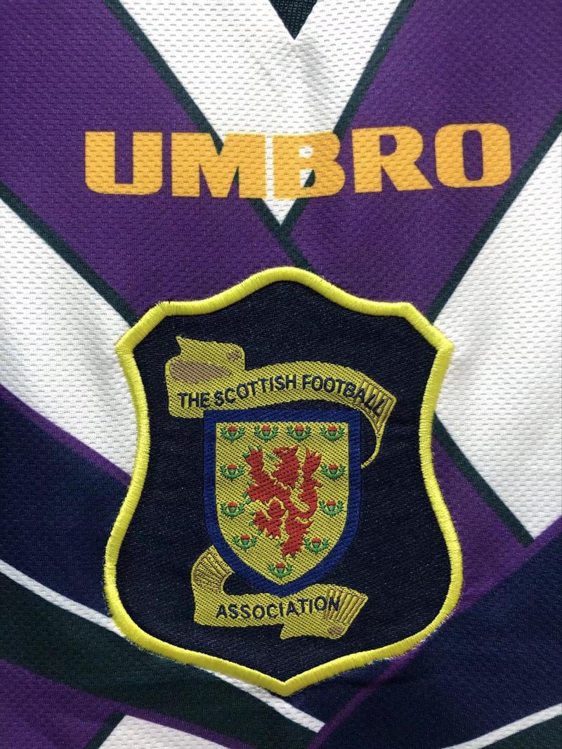 1994-1996 Retro Scotland National Team Away Football Shirt 1:1 Thai Quality
