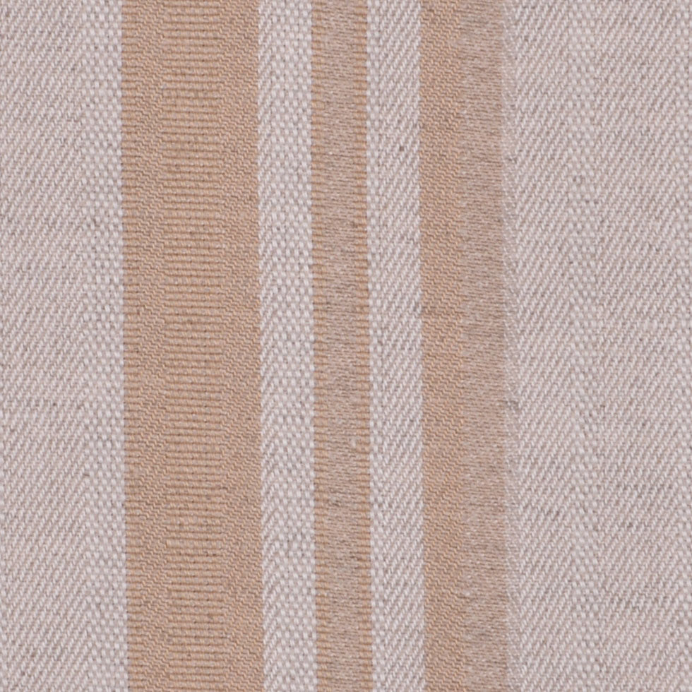 Italian Oatmeal and Tan Striped Cotton Suiting - Joann Fabrics