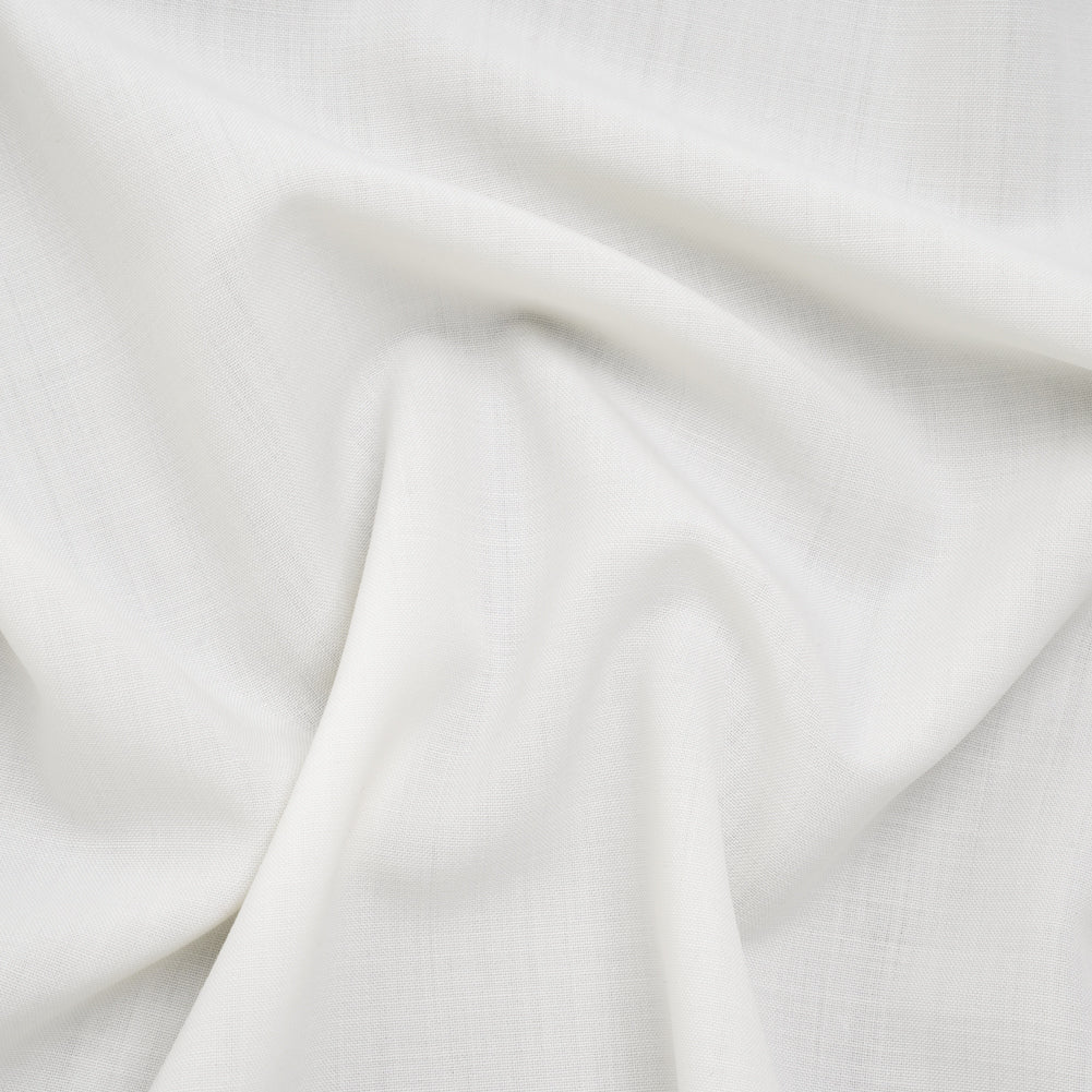 Virgin Wool Suiting Made in Italy - White - Joann Fabrics