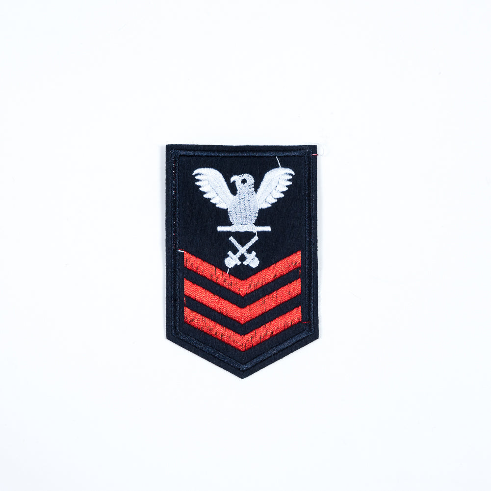 Italian Blue and Red Military Patch - 2.5