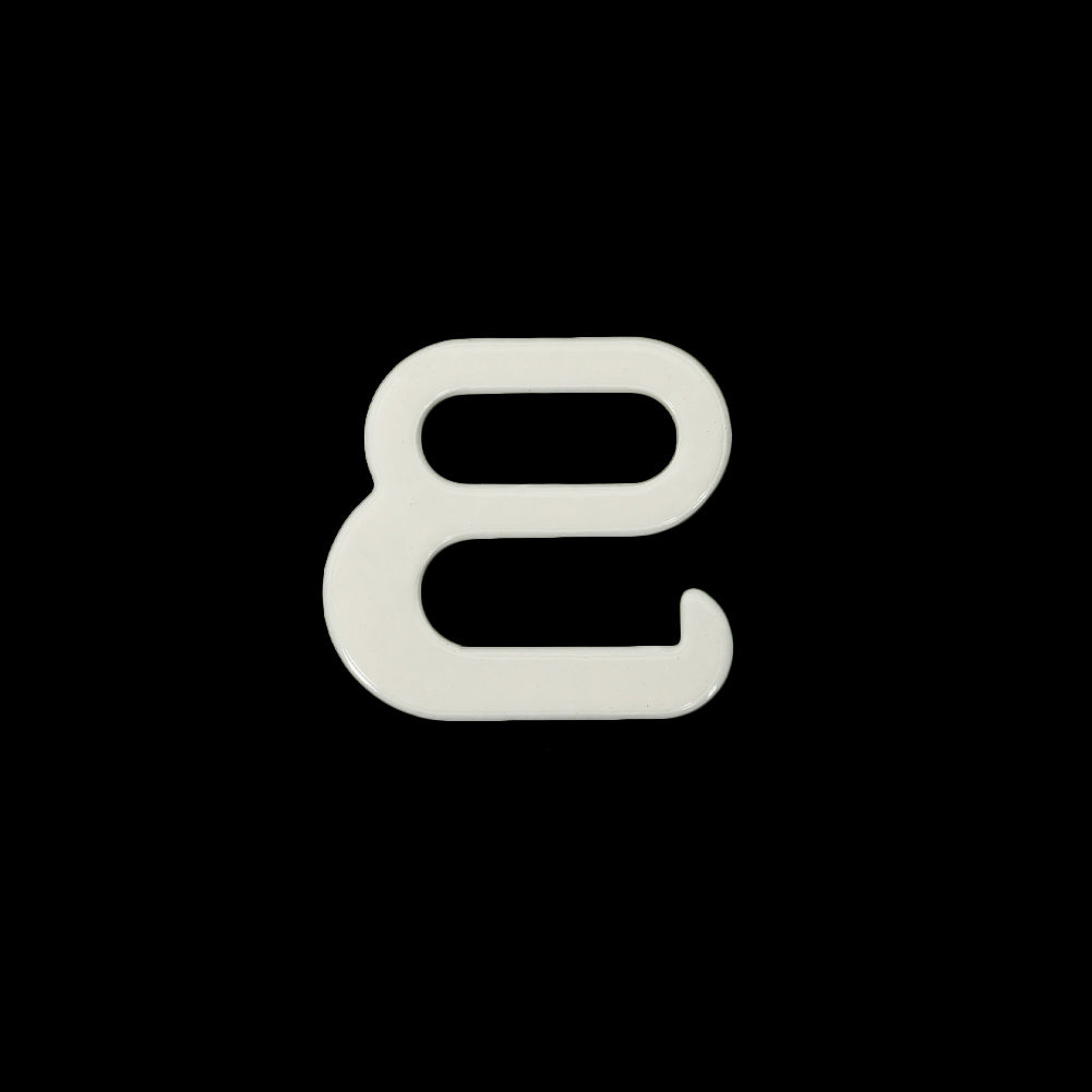 White Metal Square G-Hook for 3/8
