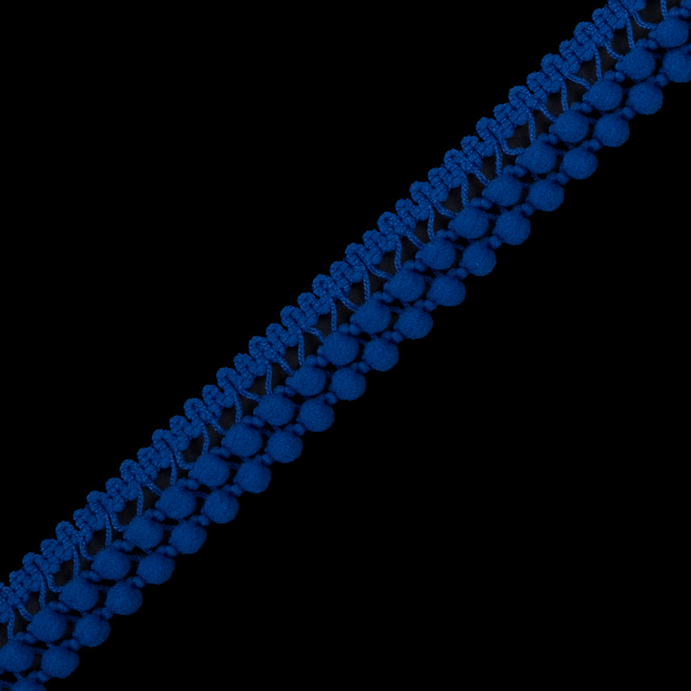 Royal Blue Two Row Mini Pom Pom Trim - Joann Fabrics