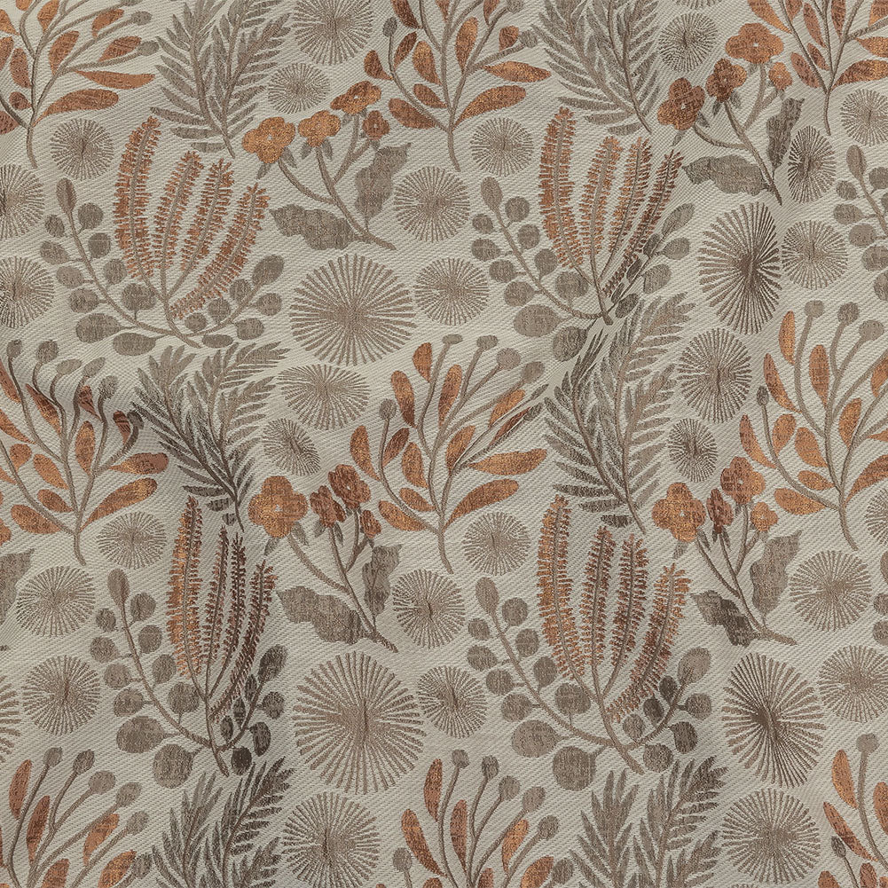Drapery Jacquard - Saffron Foliage - British Imported - Joann Fabrics