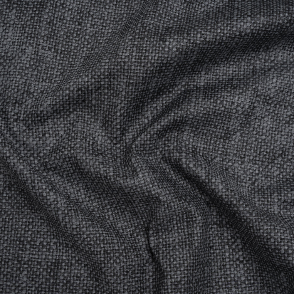 Printed Quilting Cotton by Northcott Studio - Charcoal Canvas Textured - Linen Basics Collection - Joann Fabrics