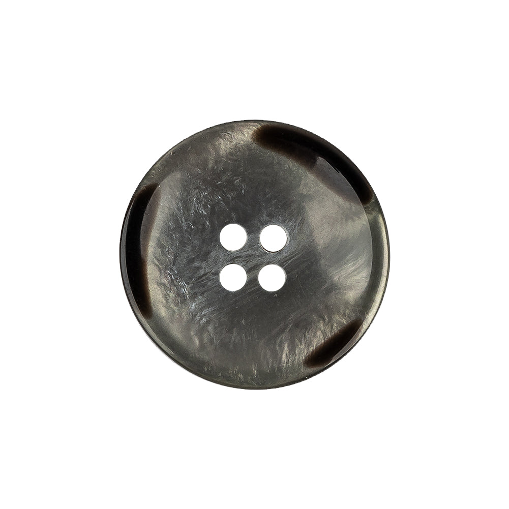 Blue Gray and Brown Iridescent 4-Hole Plastic Saucer Button - 36L/23mm - Joann Fabrics