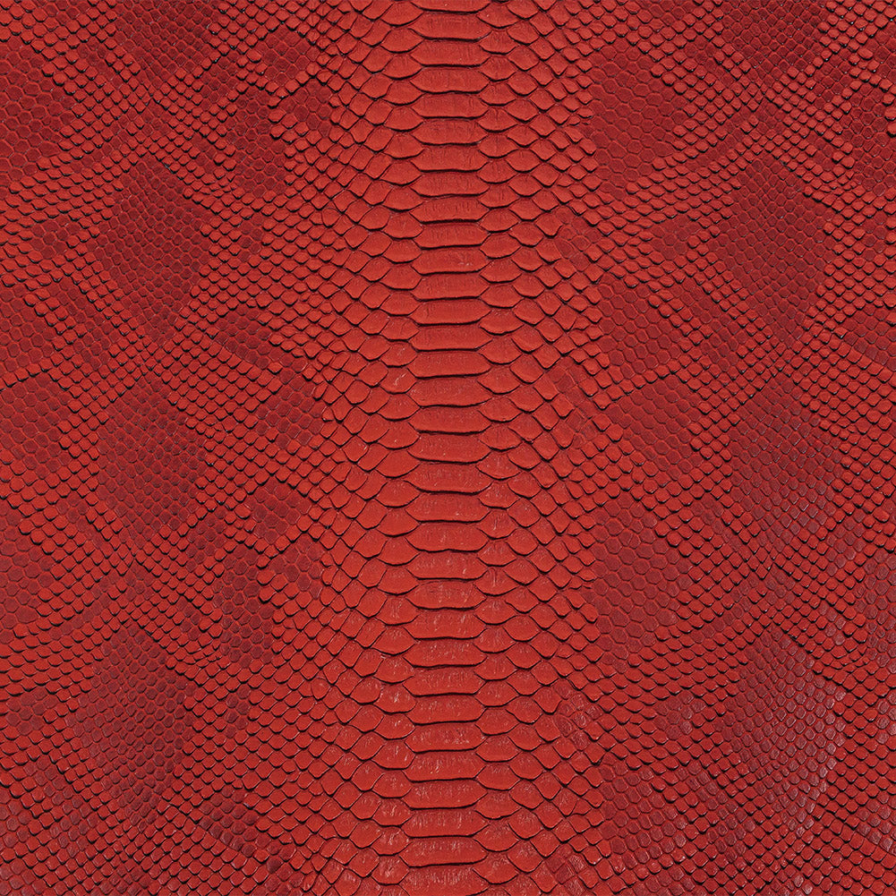 Python Embossed Vinyl - Pompeian Red - Joann Fabrics