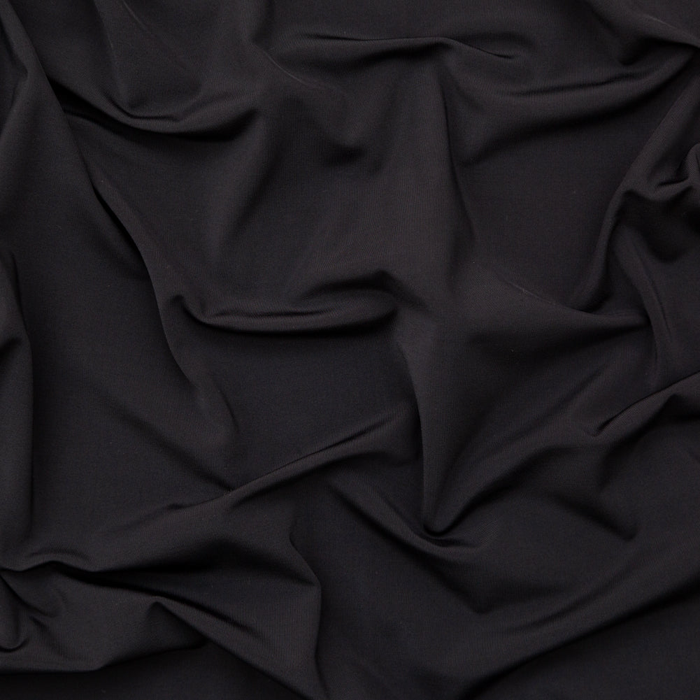 Compression Swimwear Tricot, UV Protective with Aloe Vera Microcapsules - Black - Caye Collection - Joann Fabrics