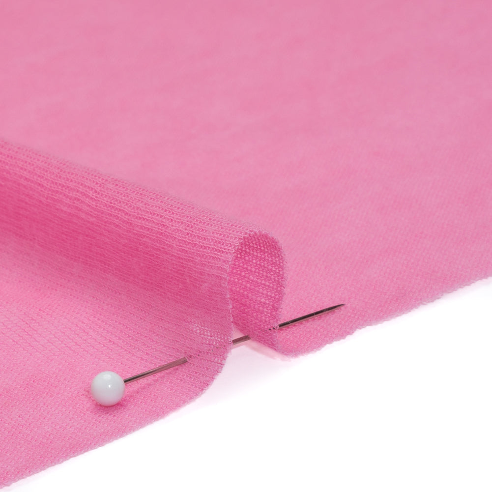 Featherweight Cotton Interlock Knit - Carnation Pink - Designer Deadstock - Joann Fabrics