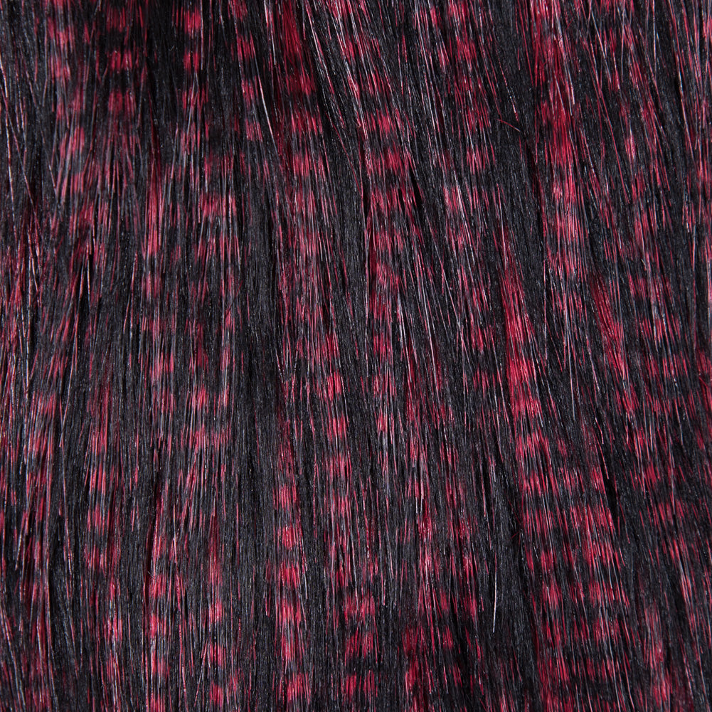 Black and Red Long Haired Faux Fur - Joann Fabrics