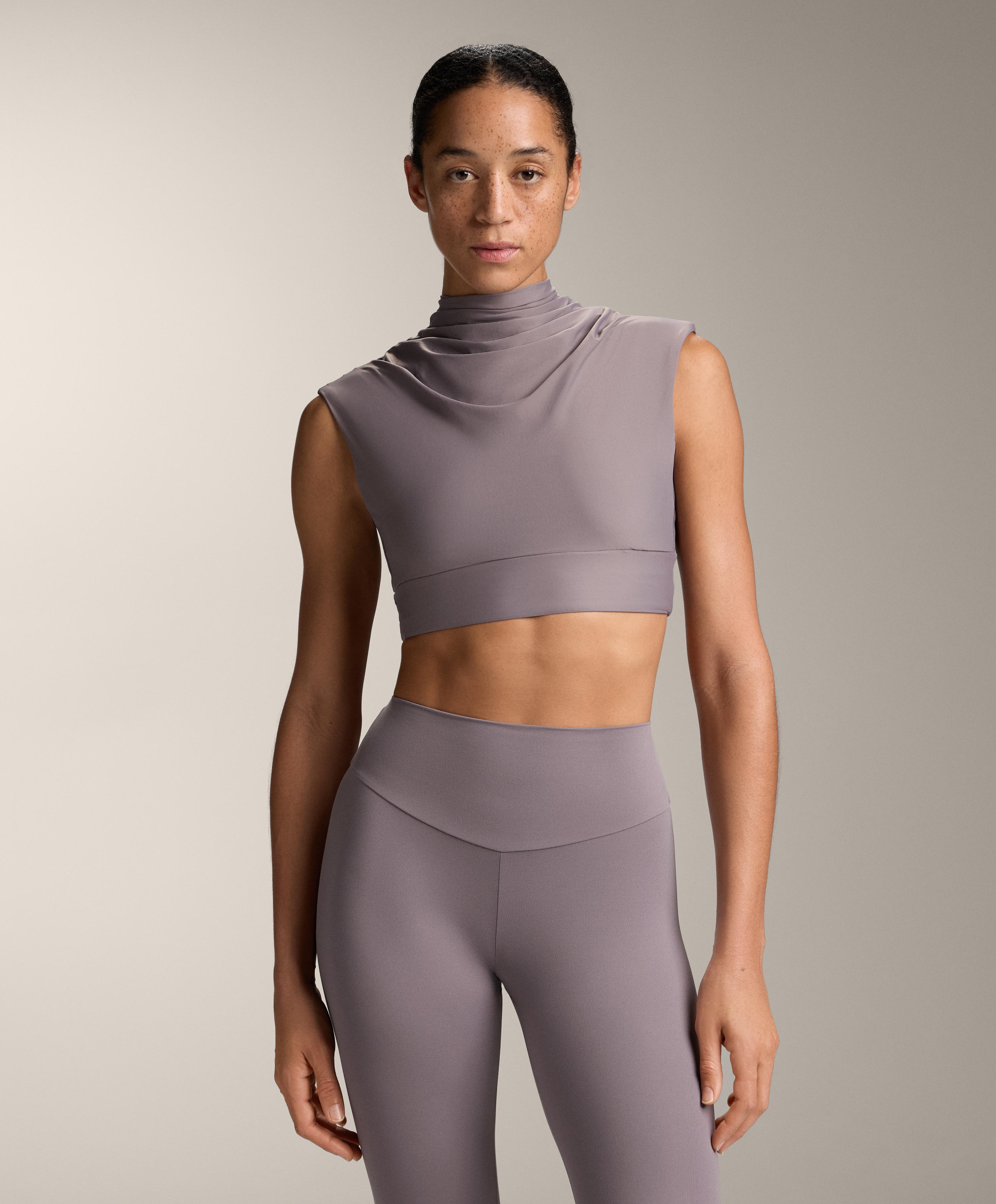Draped neck Comfortlux tank top