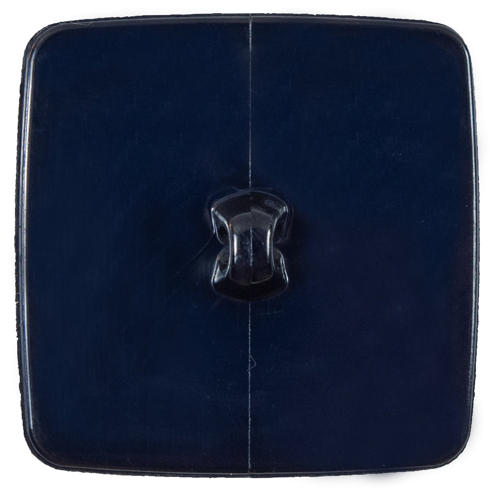 Italian Navy Square Plastic Button - 64L/40.5mm - Joann Fabrics