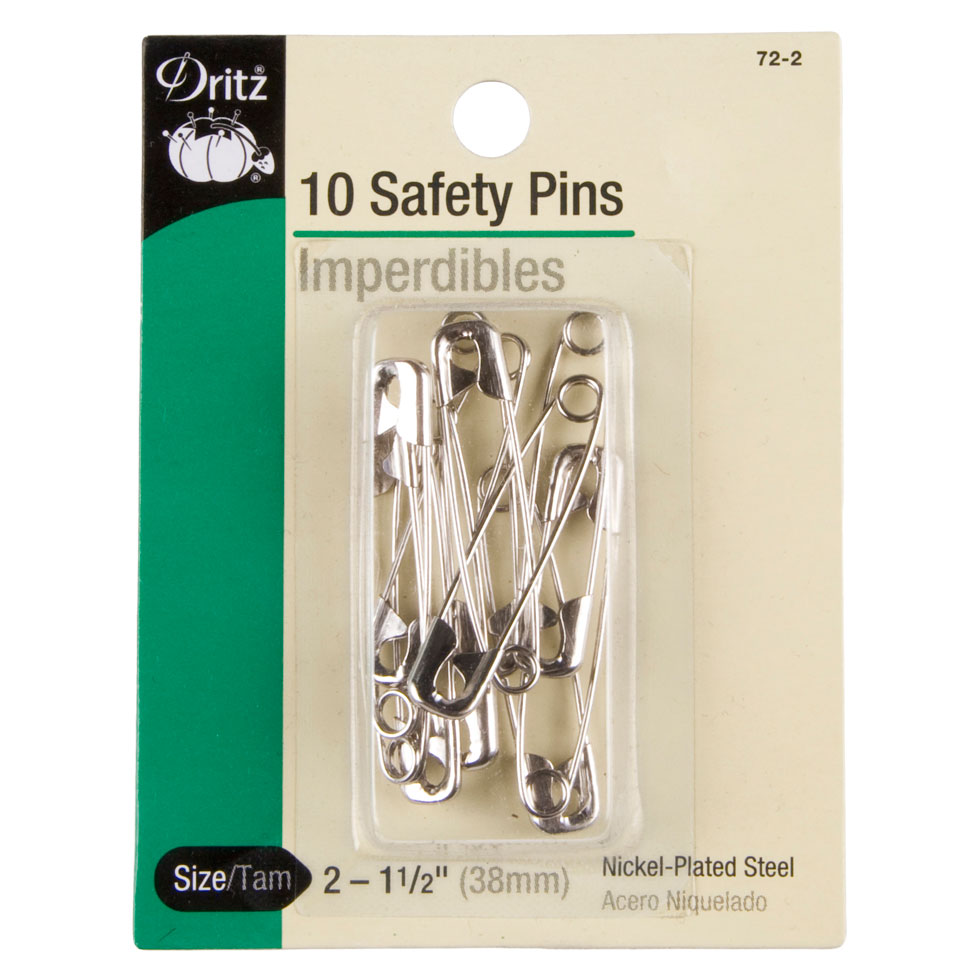 Dritz Safety Pins Size 2 -1 1/2