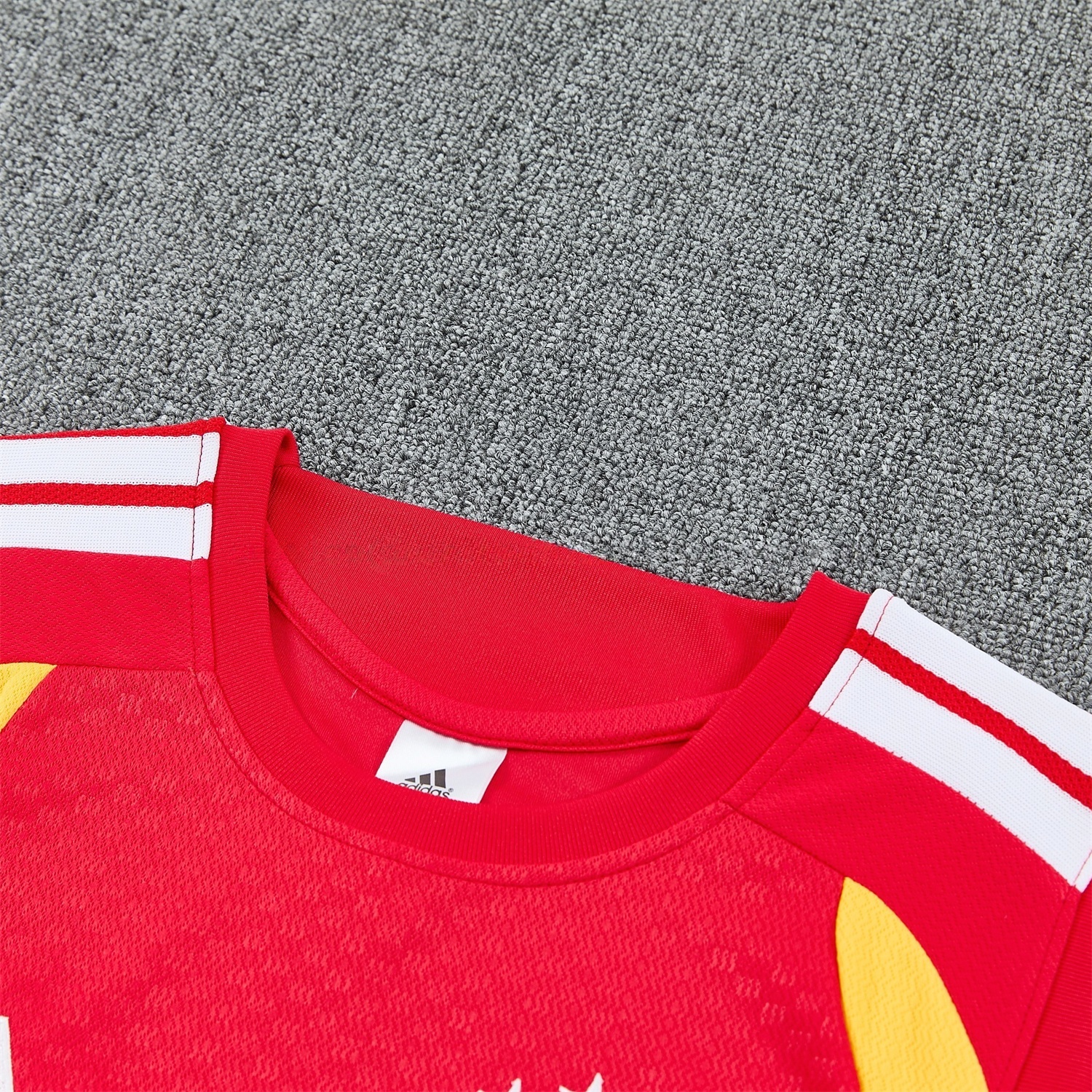 Germany 2026 Vest Training Set - Red Vest and Black Shorts - UnitedFutballJersey
