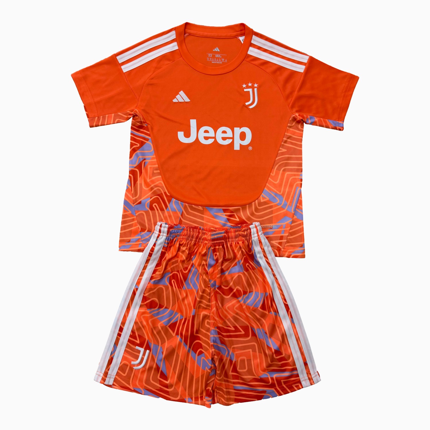 Juventus 26-27 Orange Goalkeeper Men's Adult Jersey Set - Fans Version - UnitedFutballJersey
