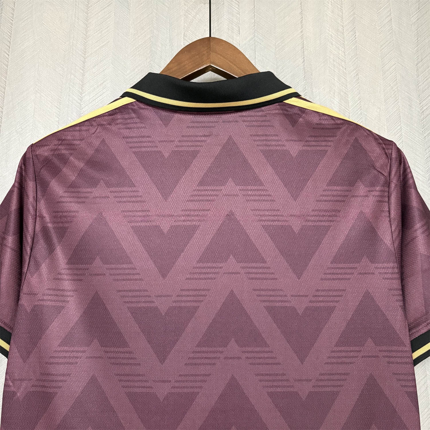 Arsenal 26-27 Yellow Sponsors Wine Red Special Jersey - Fans Version - UnitedFutballJersey