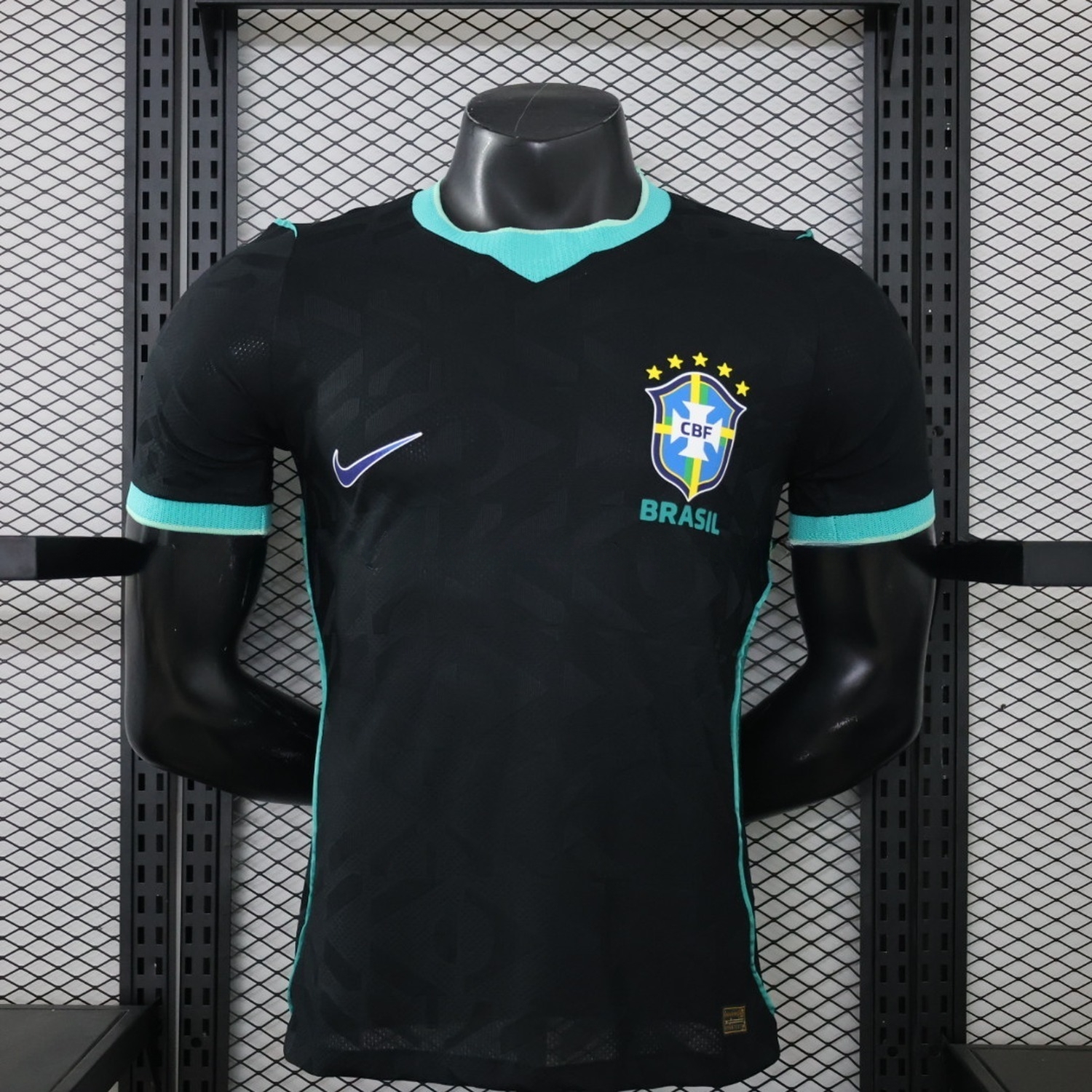 Brazil 2026 Black Mint Special Jersey - Player Version - UnitedFutballJersey