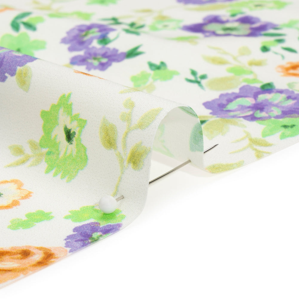 Mood Exclusive White Inch by Inch Stretch Cotton Poplin - Joann Fabrics