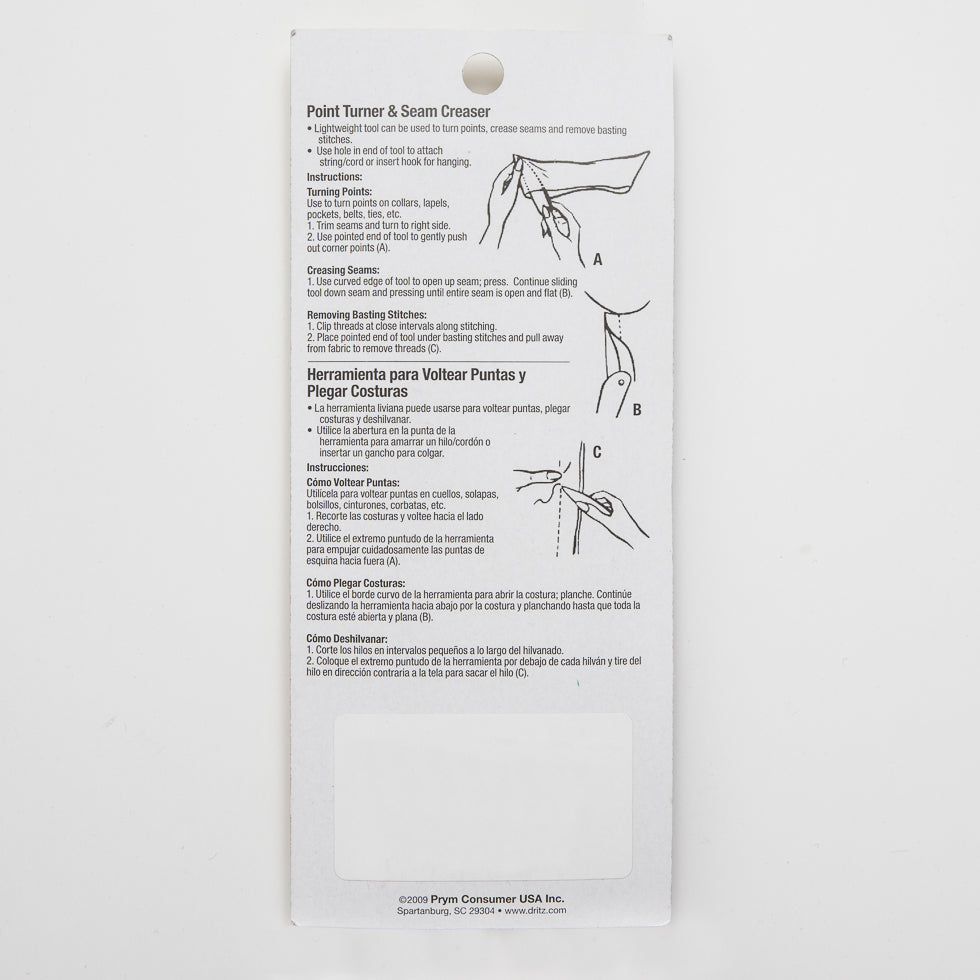 Dritz Point Turner and Seam Creaser - Joann Fabrics