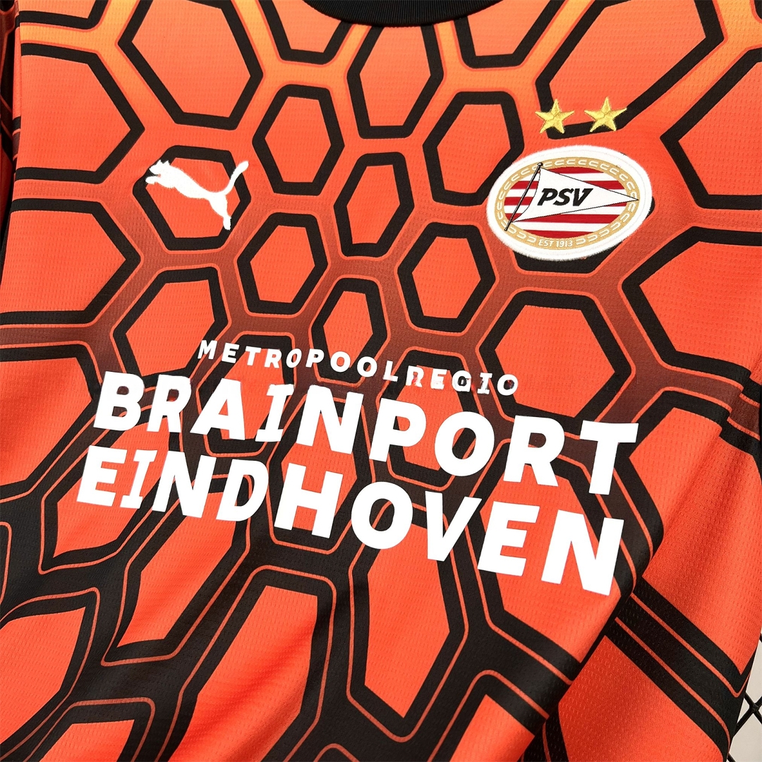 PSV Eindhoven 26-27 Orange With Black Special Jersey - Fans Version - UnitedFutballJersey