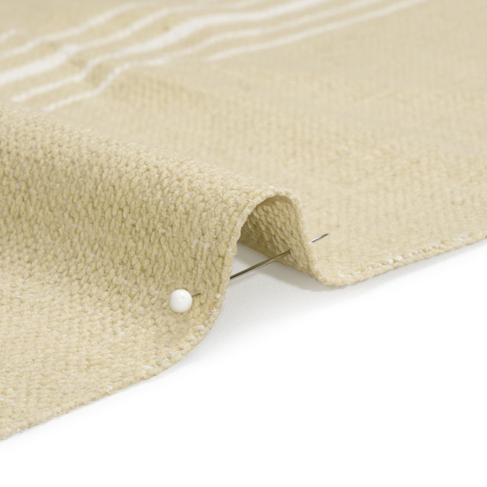 Crypton Sand Striped Stain Resistant Polyester and Linen Chenille Upholstery Woven - Joann Fabrics