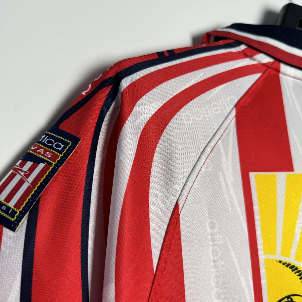 1998-1999 Retro Chivas Home Soccer Jersey 1:1 Thai Quality