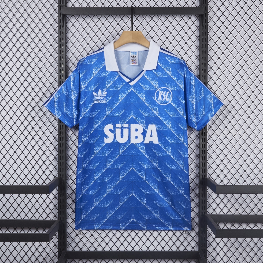 Retro Karlsruher SC 1989-90 Away Jersey - UnitedFutballJersey