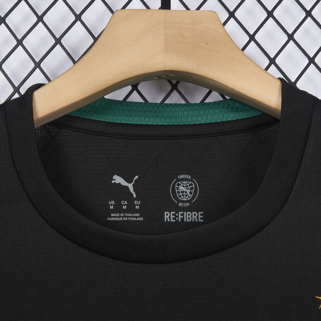 Borussia Mönchengladbach 26-27 Away Black Jersey - Fans Version - UnitedFutballJersey