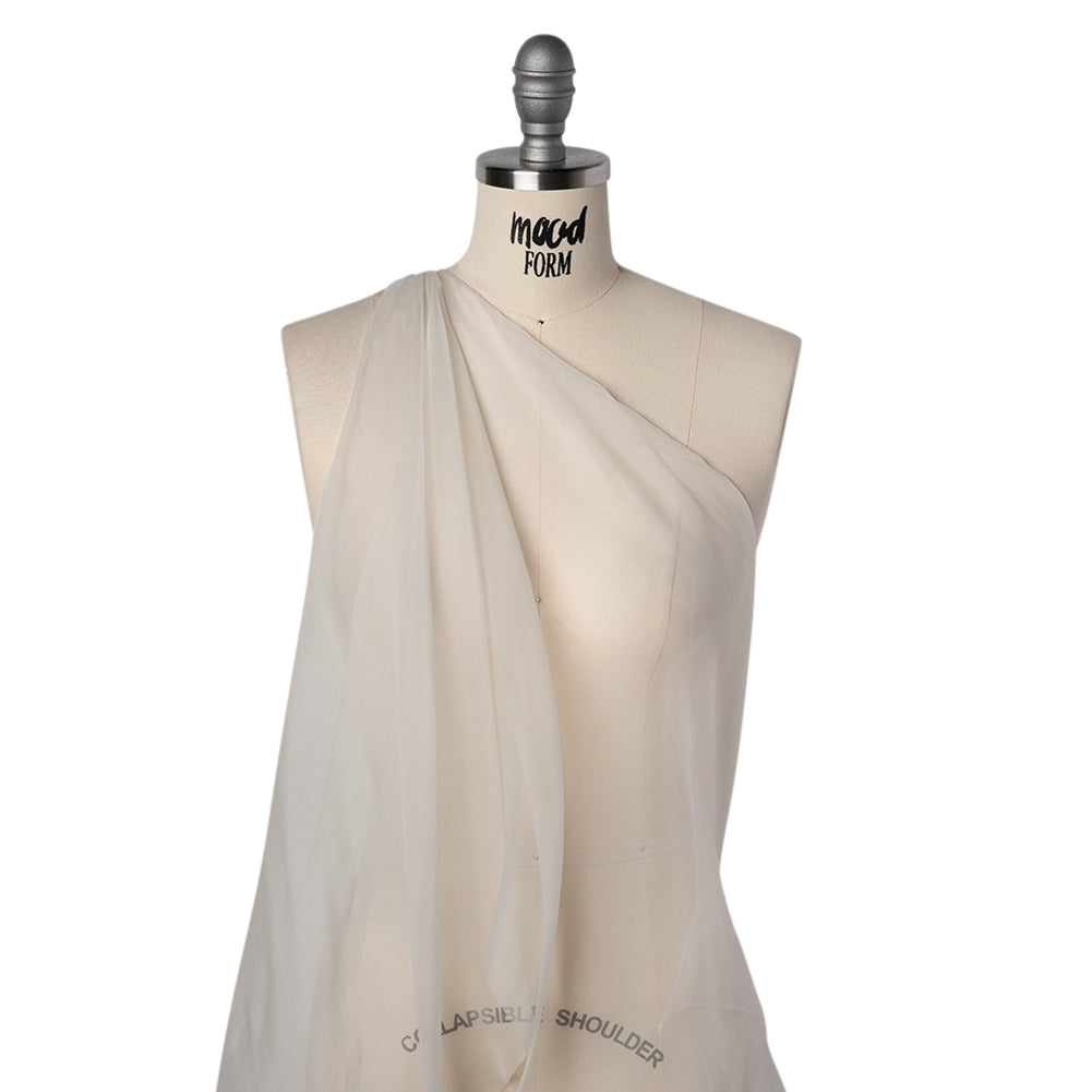 Lightweight Silk Organza - Natural - Famous Australian Designer Deadstock - Joann Fabrics