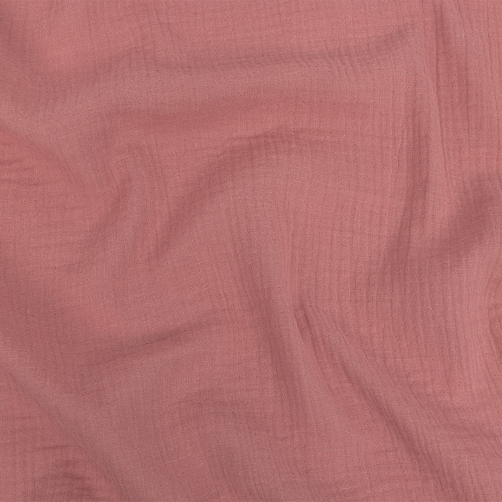 Double Cotton Gauze - Dusty Rose - Talamanca Collection - Joann Fabrics