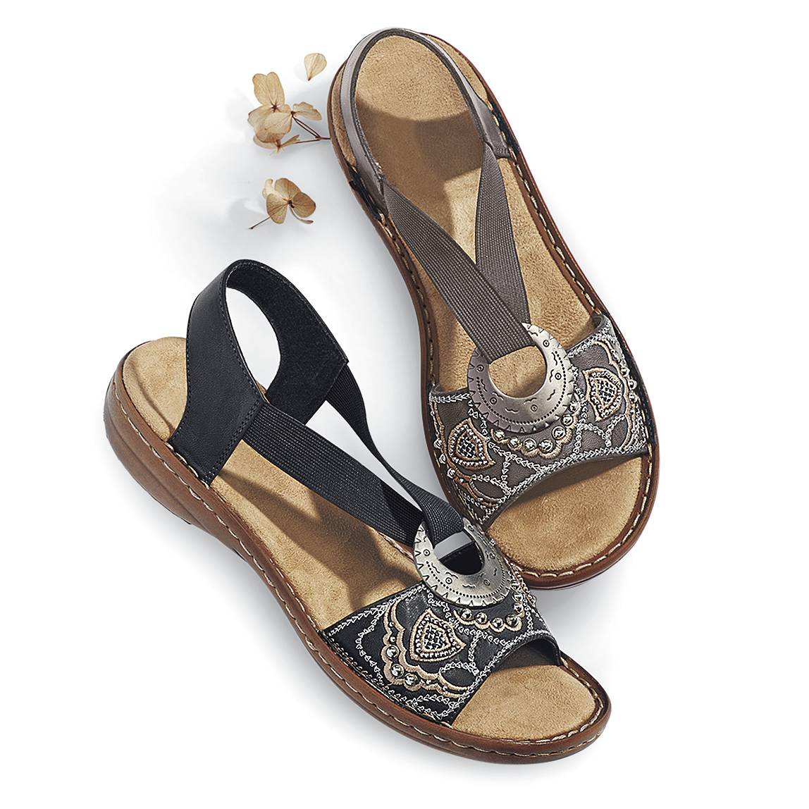 Bead & Embroidery Sandals by Rieker® - Northstyle Catalog