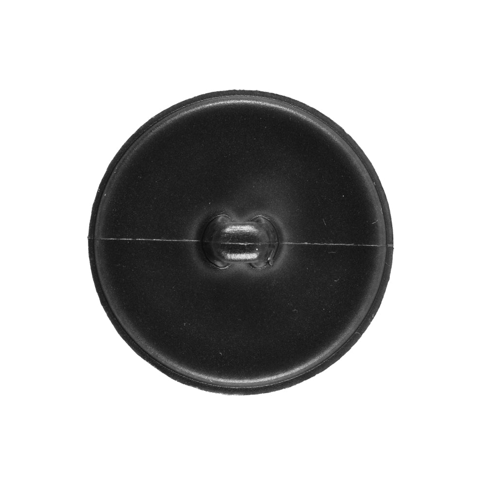 Italian Black Faux Leather Plastic Button - 40L/25.5mm - Joann Fabrics