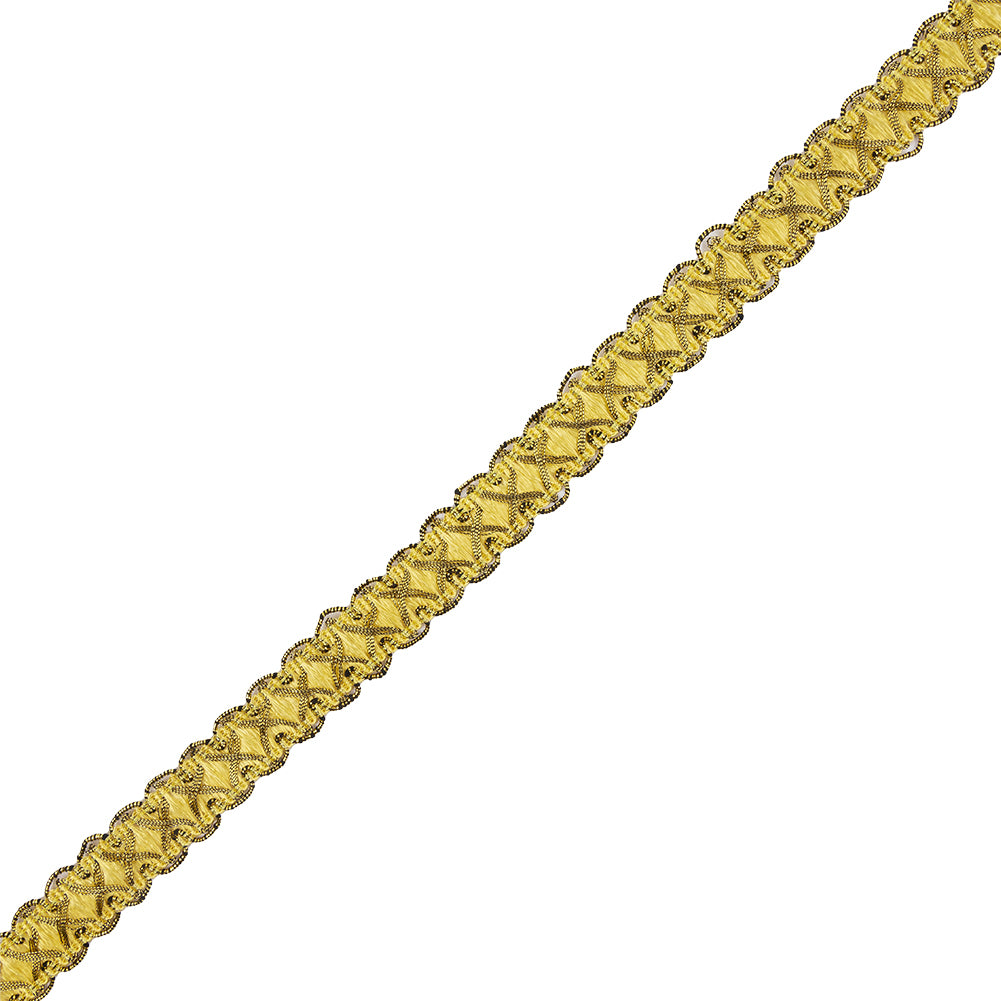Gold/Yellow Metallic Braid - Joann Fabrics