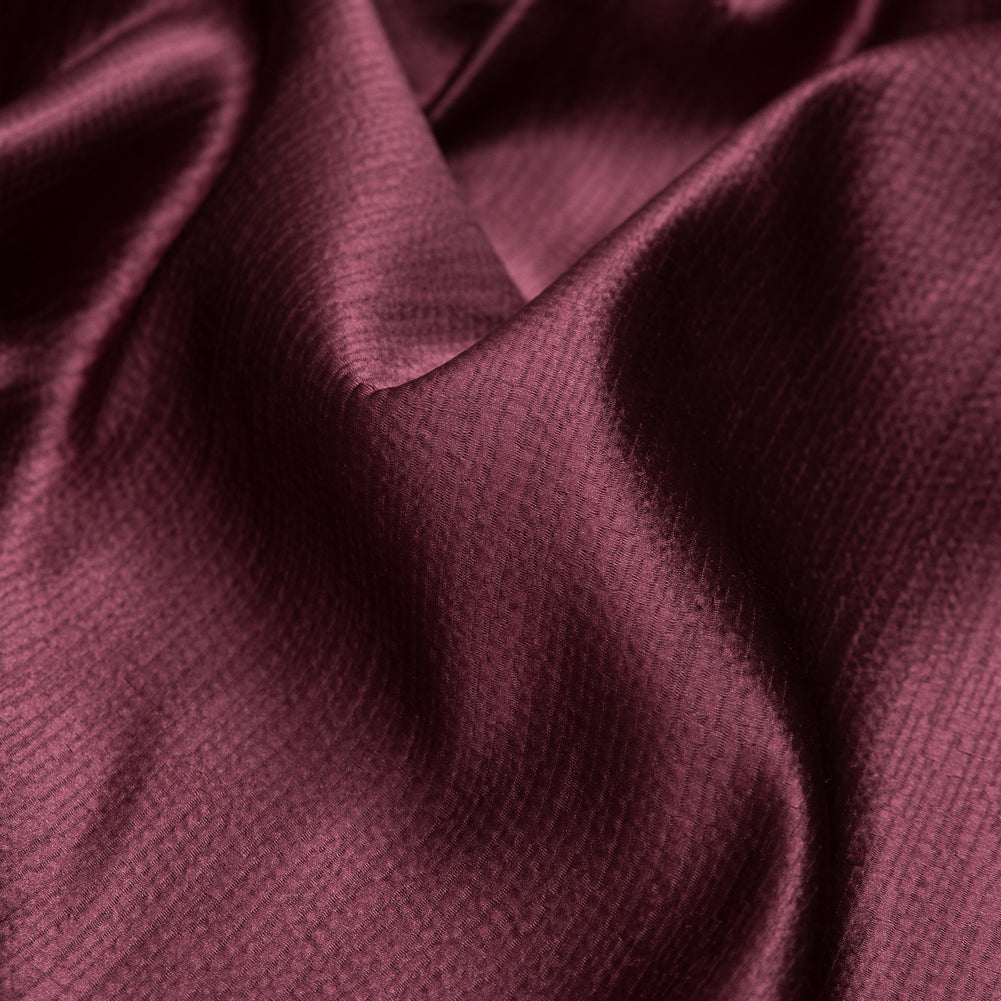 Luminous Textural Polyester Woven - Mulberry - British Imported - Joann Fabrics