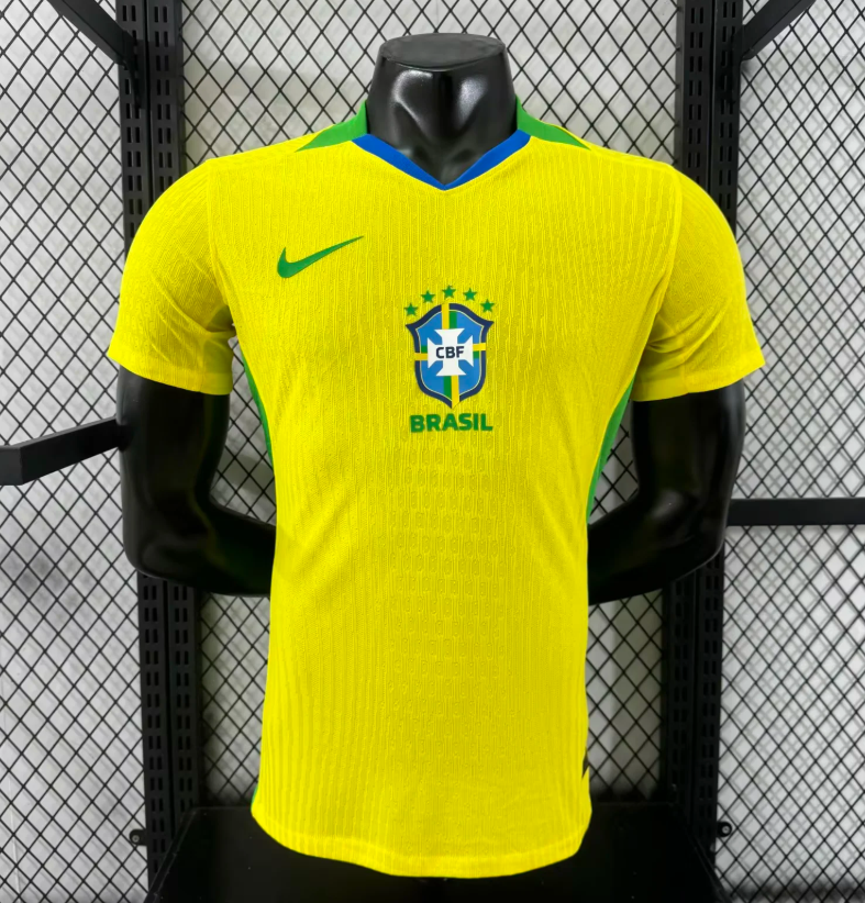 2025/2026 Player Version Brazil Home Football Jersey 1:1 Thai quality