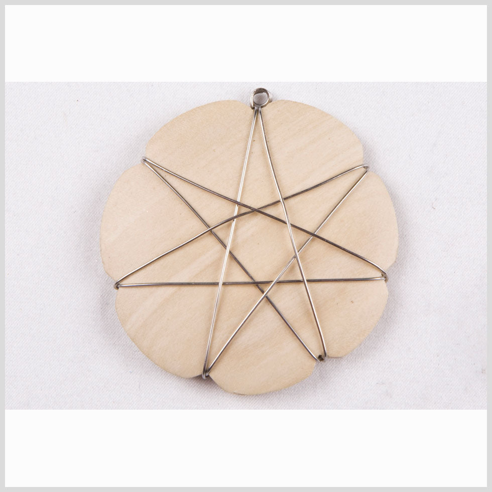 50MM Natural Wood Pendant - Joann Fabrics