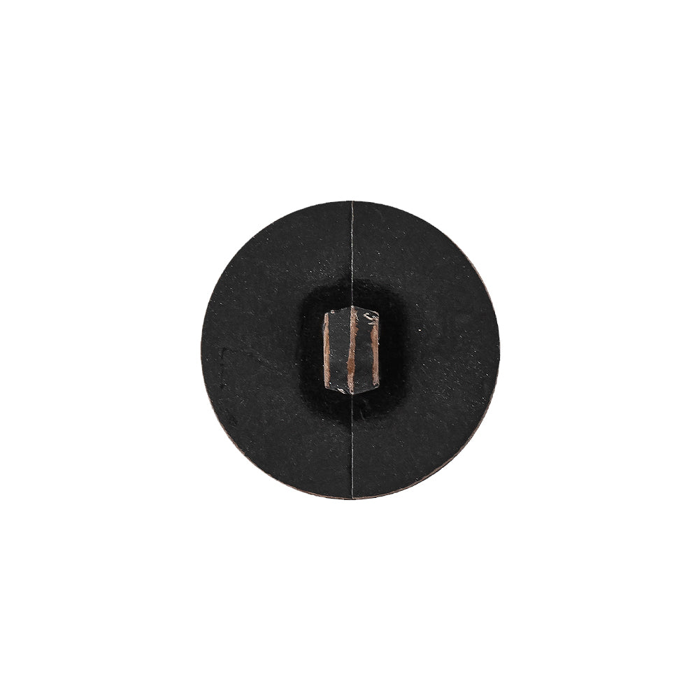 Italian Chocolate Plum and Canteen Weathered Faux Leather Shank Back Button - 28L/18mm - Joann Fabrics