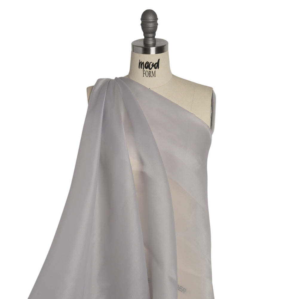 Satin-Faced Polyester Organza - Silver - Ardea Collection by Mood - Joann Fabrics