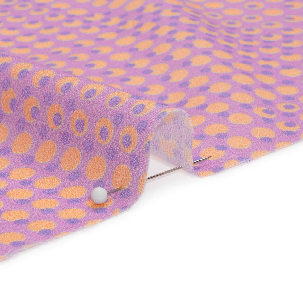 Mood Exclusive Purple Molecular Madness Cotton Crepe - Joann Fabrics