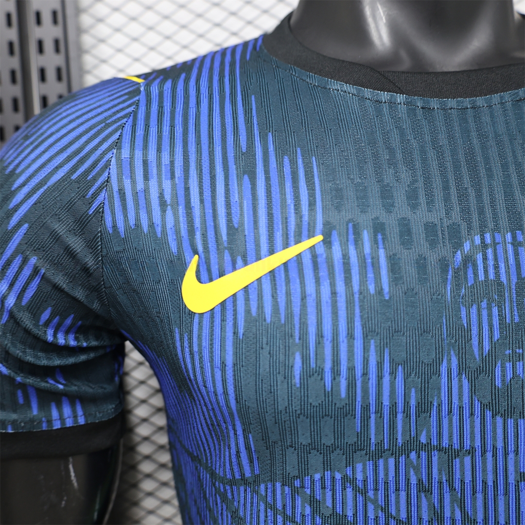 Brazil 2026 Jesus Blue Special Jersey - Player Version - UnitedFutballJersey