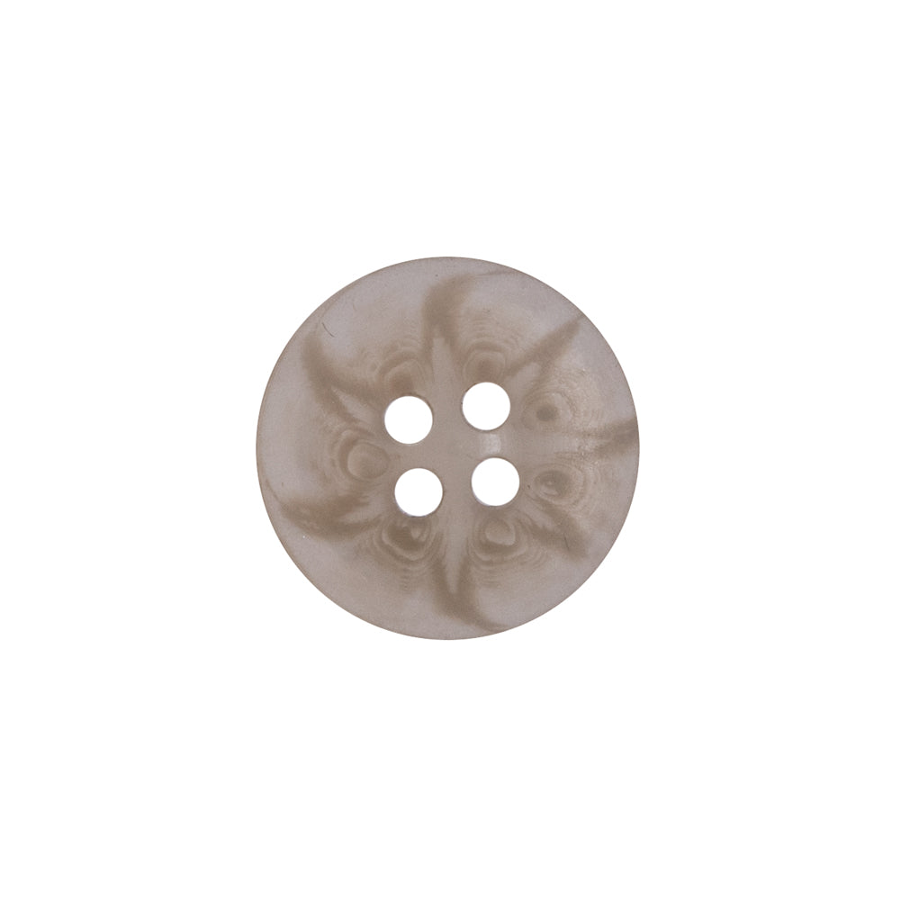 Beige Plastic 4-Hole Button - 28L/18mm - Joann Fabrics