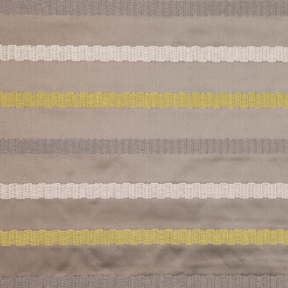 Otter/Lime Stripes Embroidery Stripe - Joann Fabrics