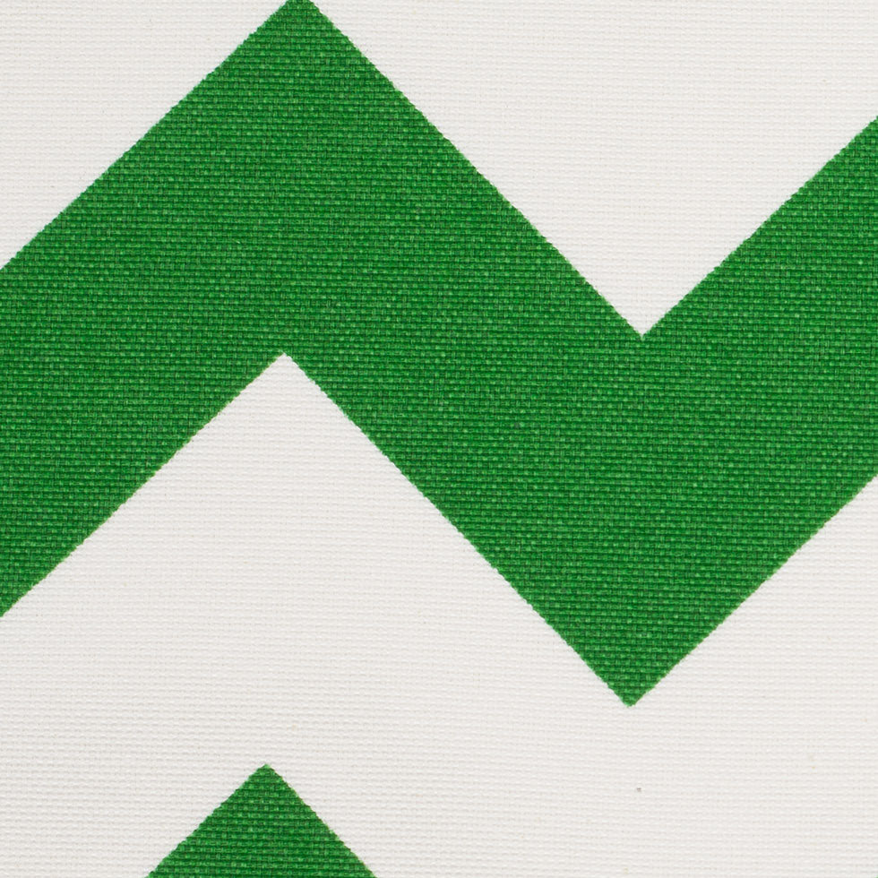 Spanish Green/White Geometric Poly-Cotton Woven - Joann Fabrics