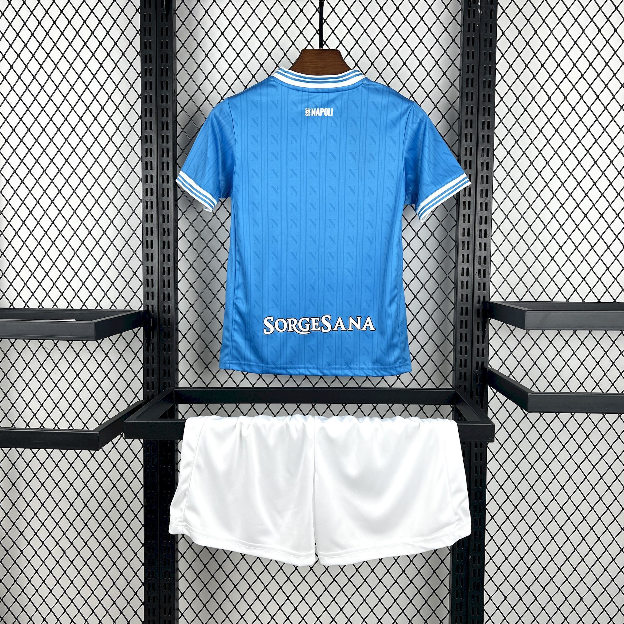 2025/2026 Napoli Home Football Jersey 1:1 Thai Quality Kids Size