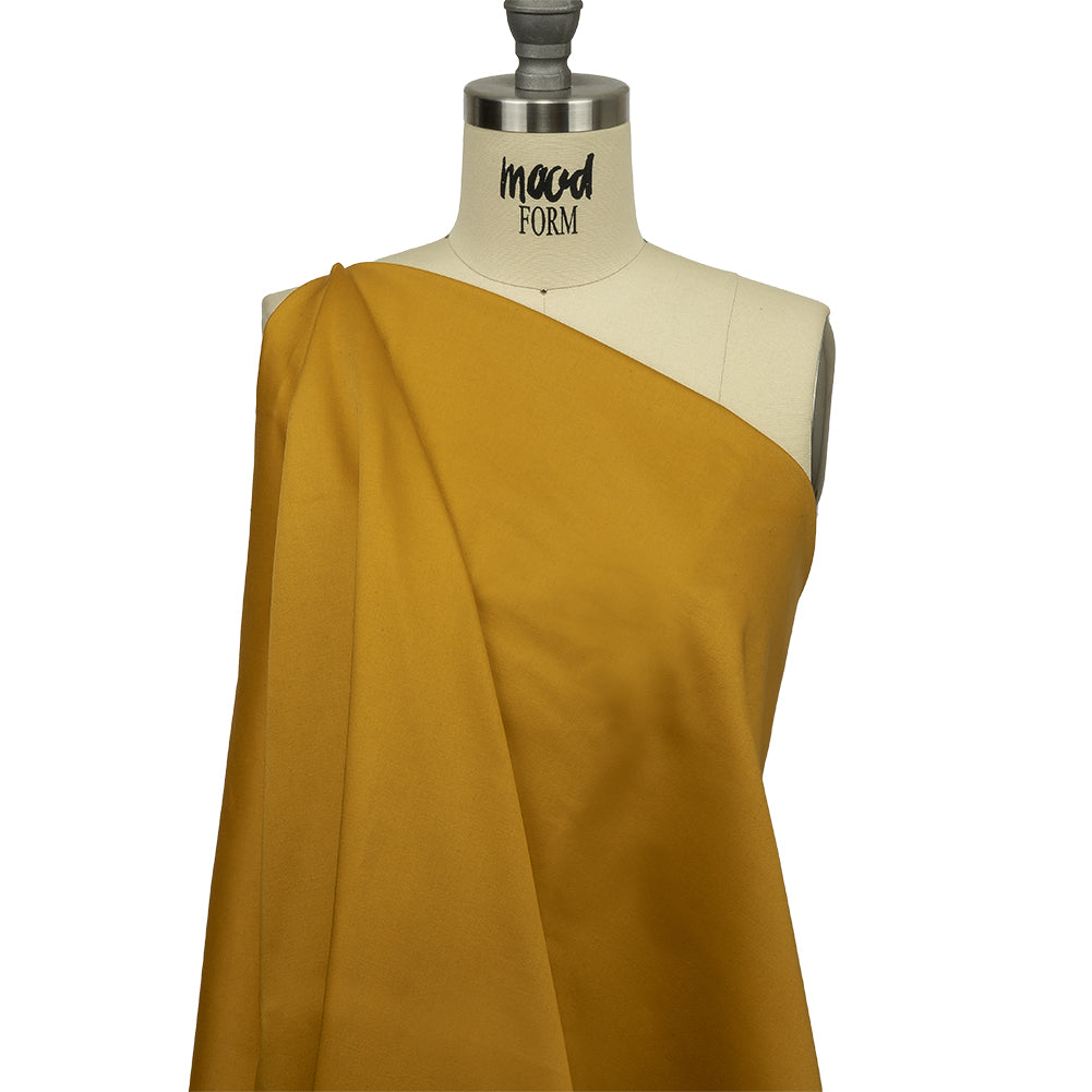 Stretch Cotton Sateen - Golden Rod - Mood Exclusive Carlos Collection - Joann Fabrics