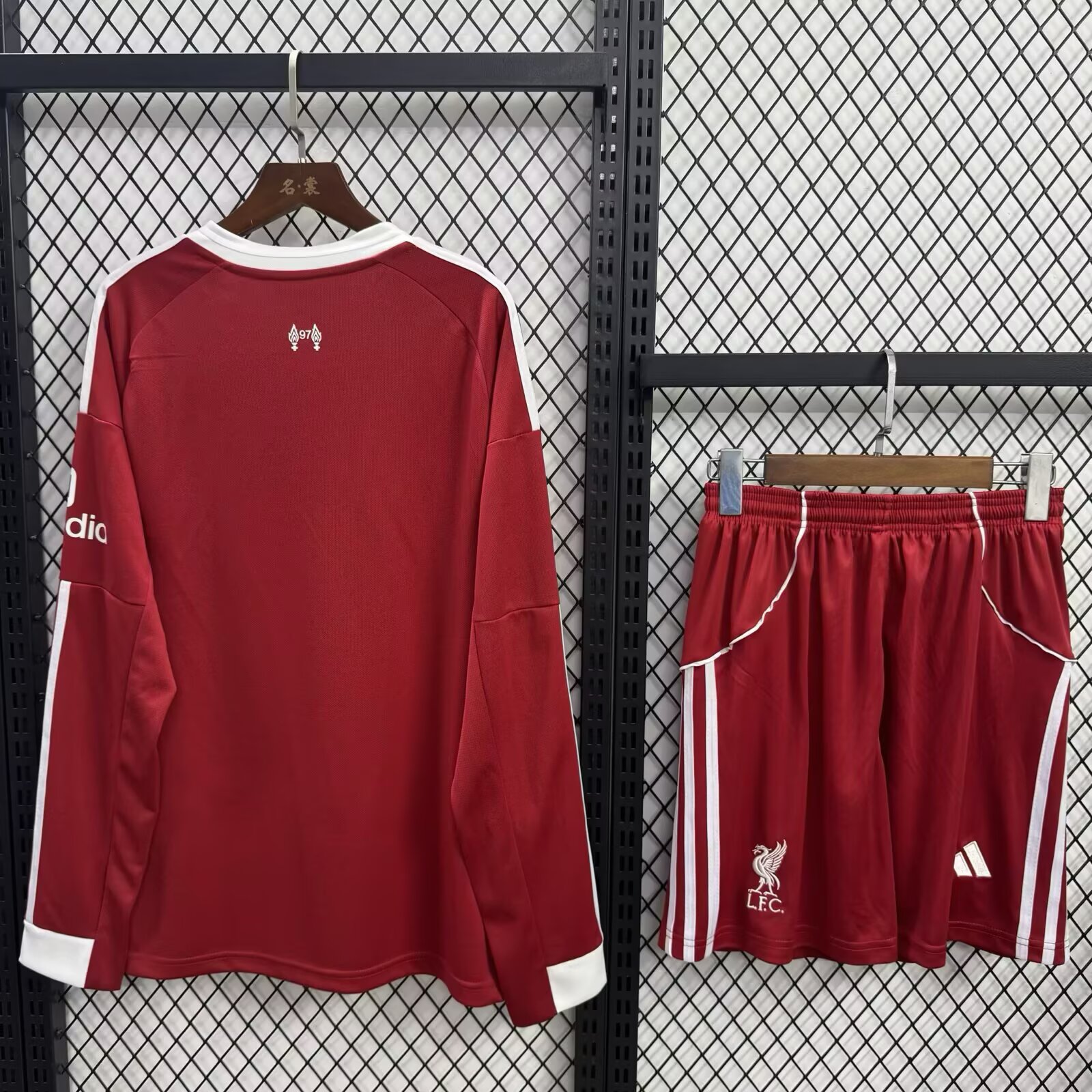 2025/2026  Long Sleeves Liverpool Home Football Jersey 1:1 Thai Quality Kids Size