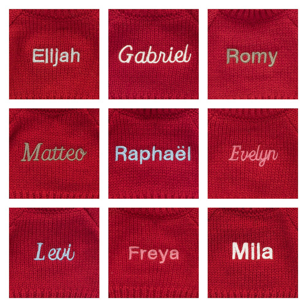 Bashful Tulip Pink Bunny with Personalized Red Jumper