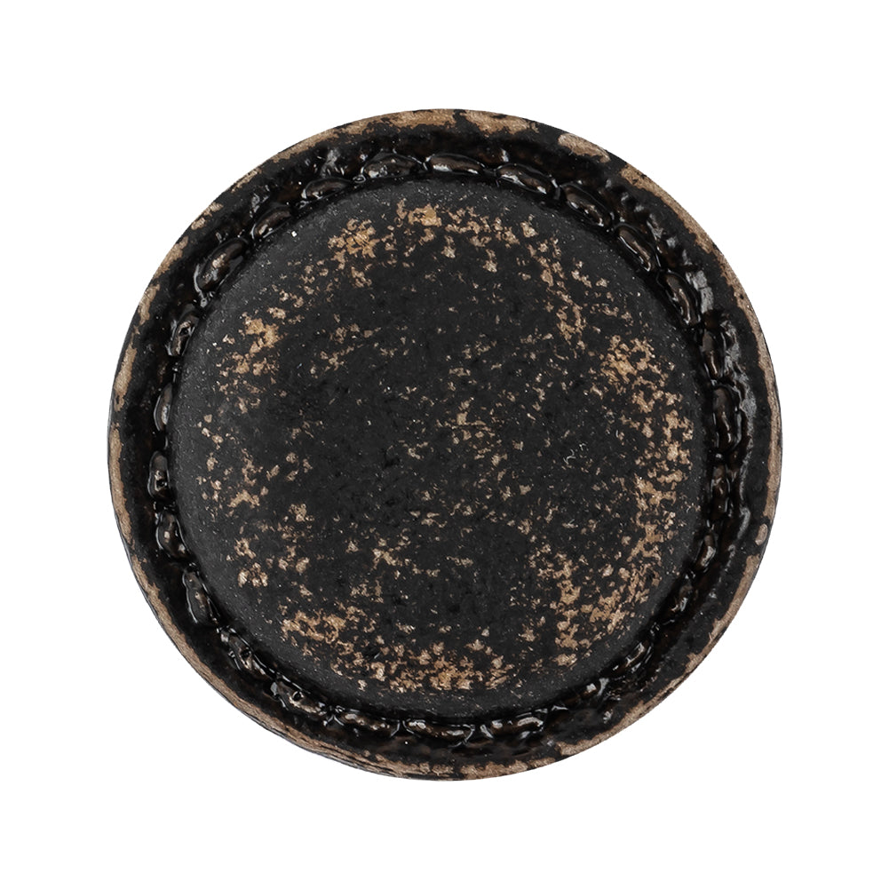 Italian Chocolate Plum and Canteen Weathered Faux Leather Shank Back Button - 48L/30.5mm - Joann Fabrics