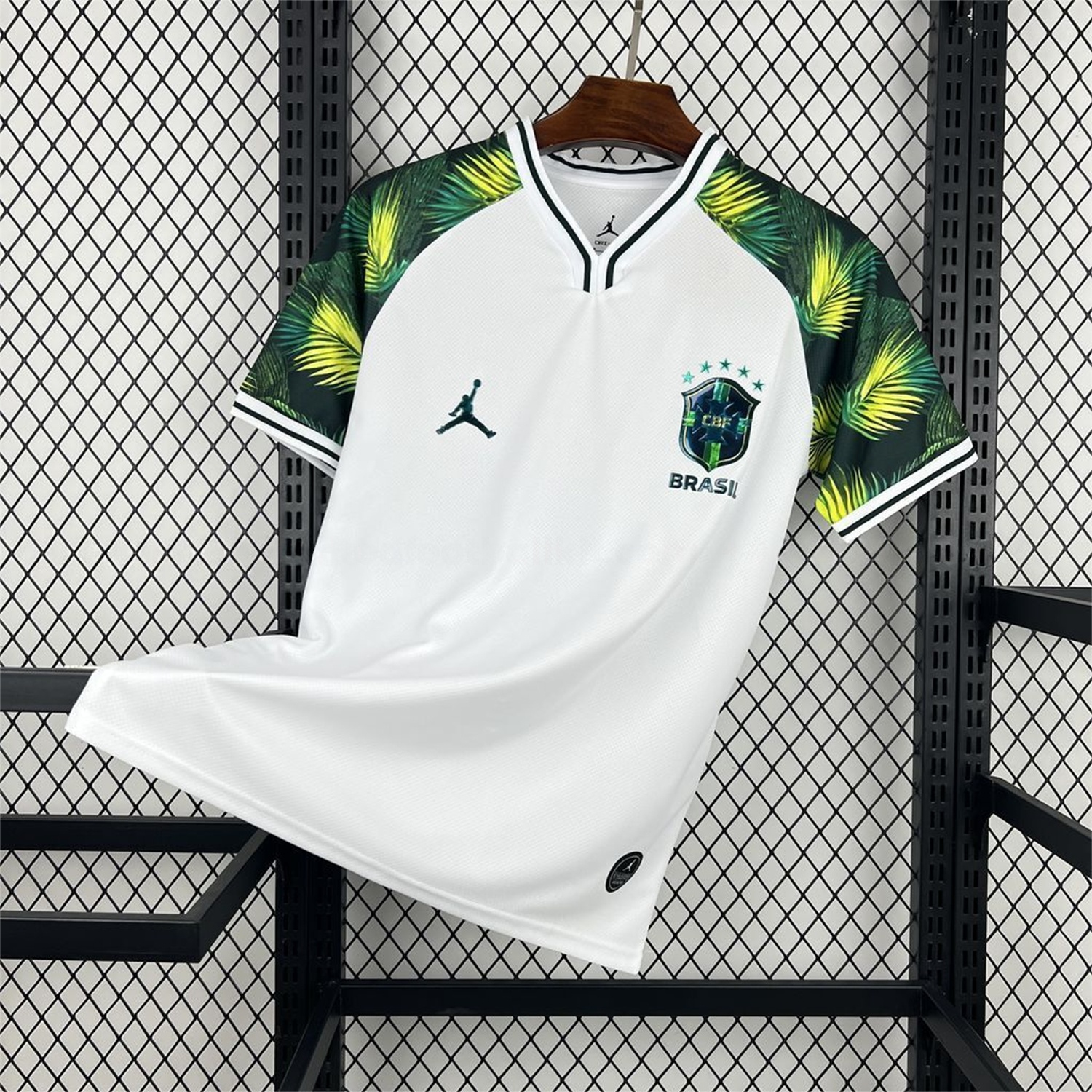 Brazil 2026 White With Green Special Jersey - Fans Version - UnitedFutballJersey