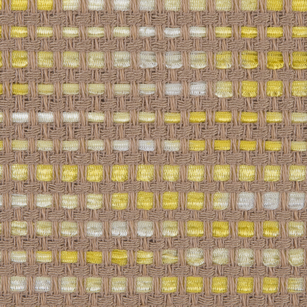 Beige and Yellow Blended Cotton Woven - Joann Fabrics